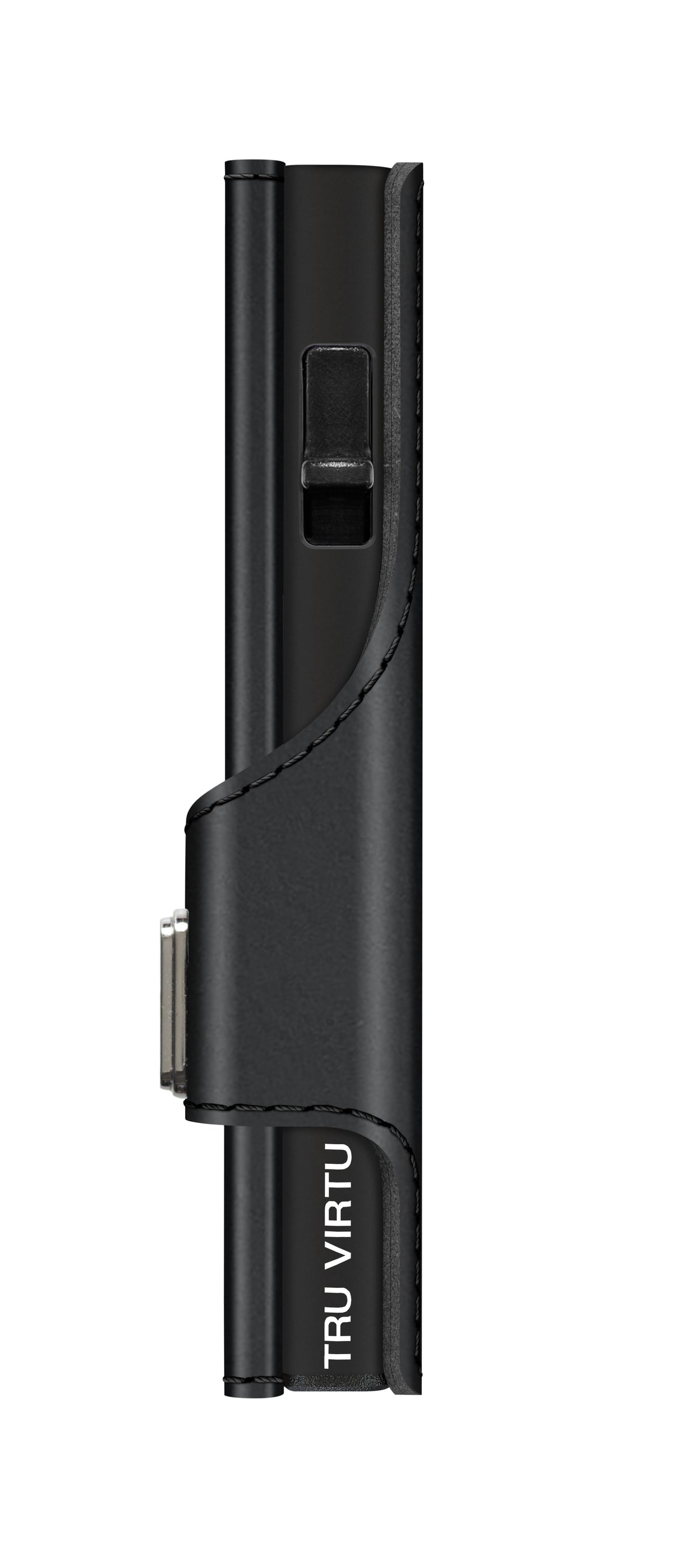 Wallet CLICK & SLIDE Vegan Bio Apple Black/Black