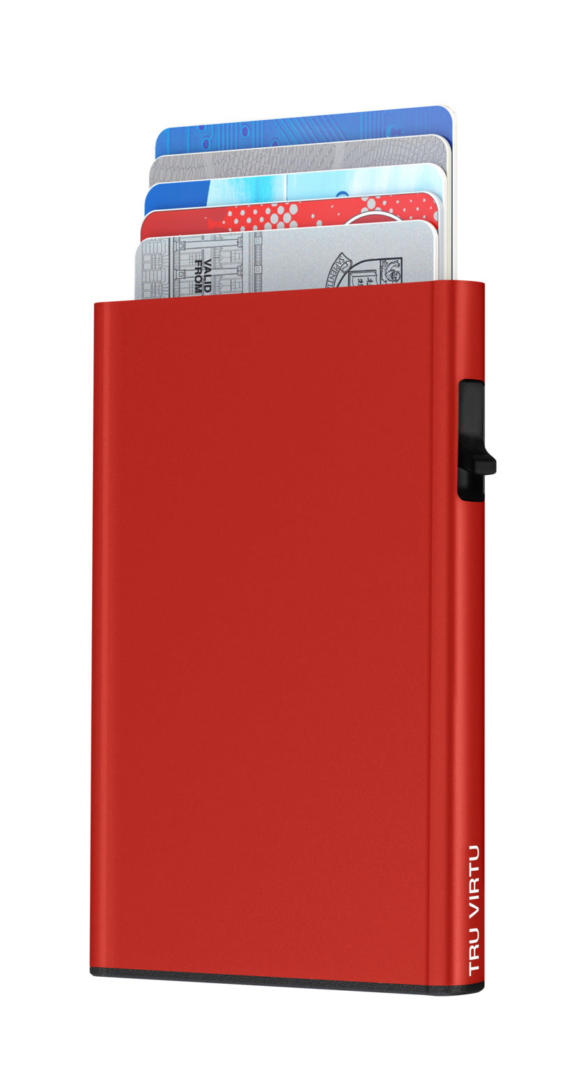 Karten Etui CLICK & SLIDE Red