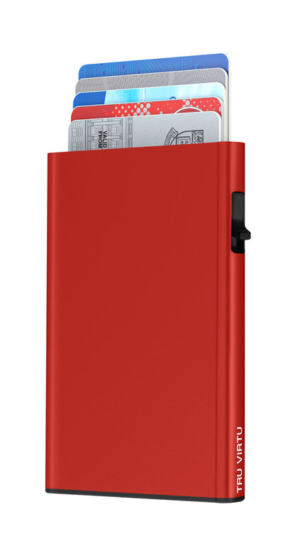 Karten Etui CLICK & SLIDE Red