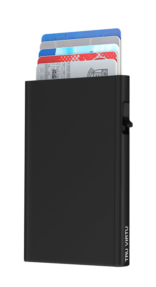 Karten Etui CLICK & SLIDE Black-Magic