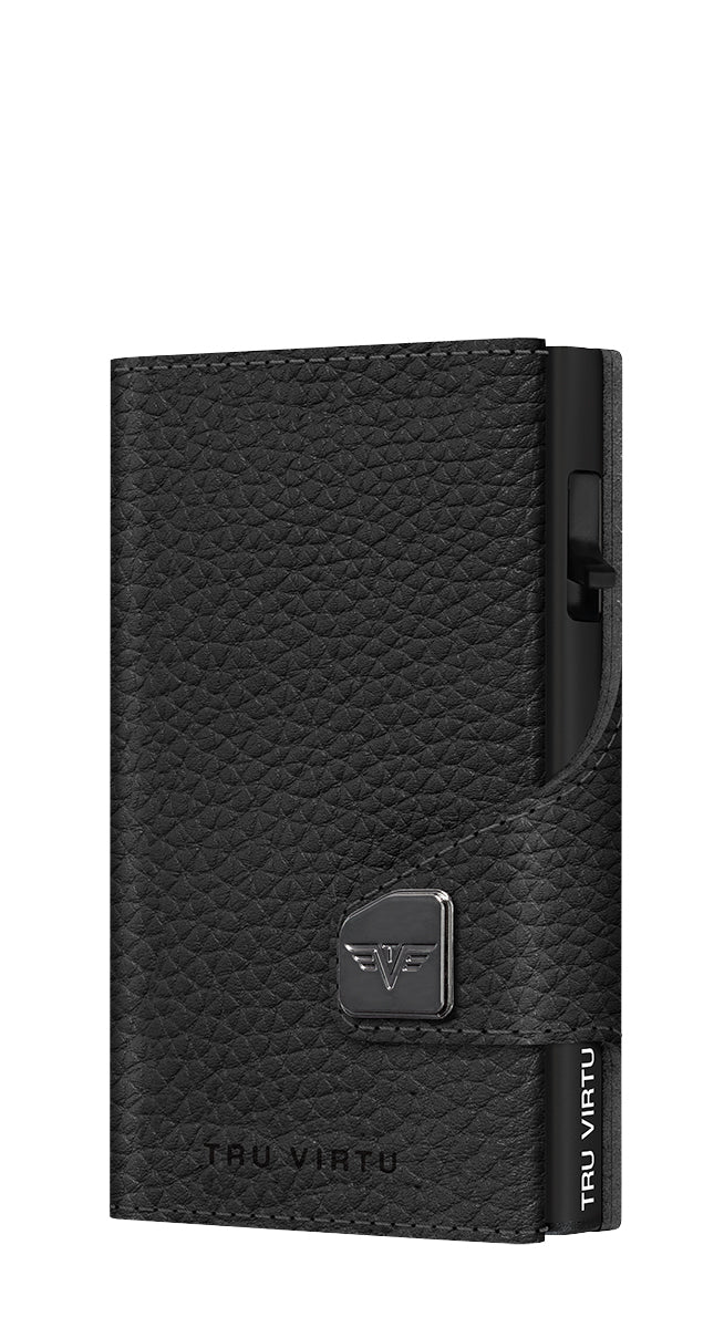 Wallet CLICK & SLIDE Pebble Black/Black
