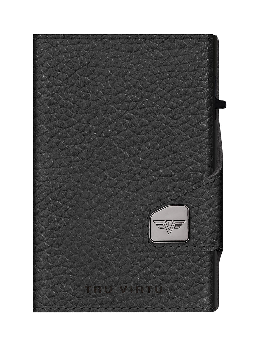 Wallet CLICK & SLIDE Pebble Black/Black