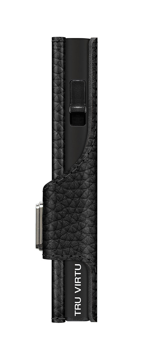 Wallet CLICK & SLIDE Pebble Black/Black