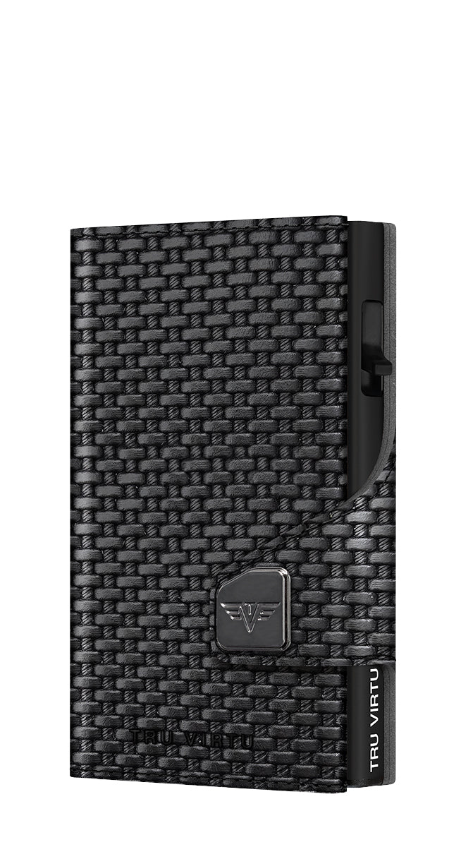 Wallet CLICK & SLIDE Chess Black/Black