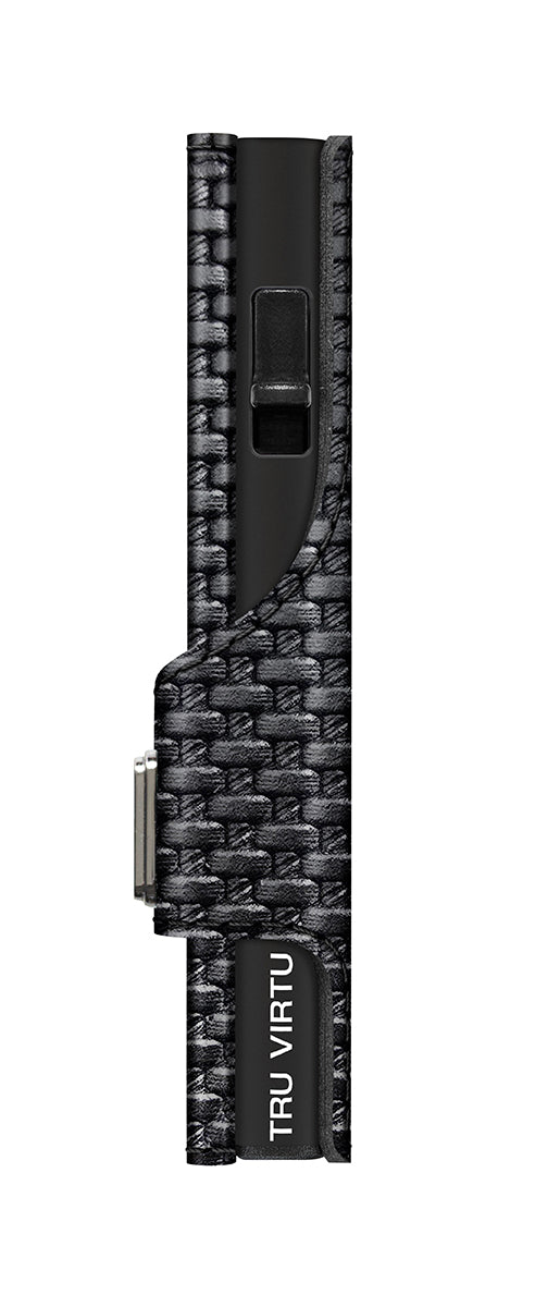 Wallet CLICK & SLIDE Chess Black/Black