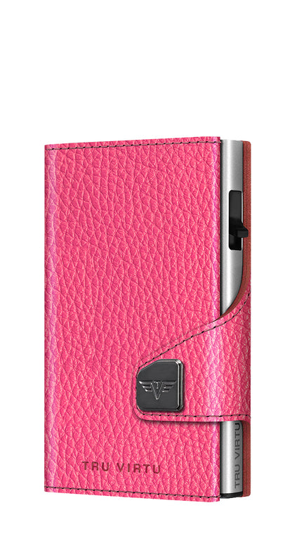 Wallet CLICK & SLIDE Riviera Orchidea/Silver