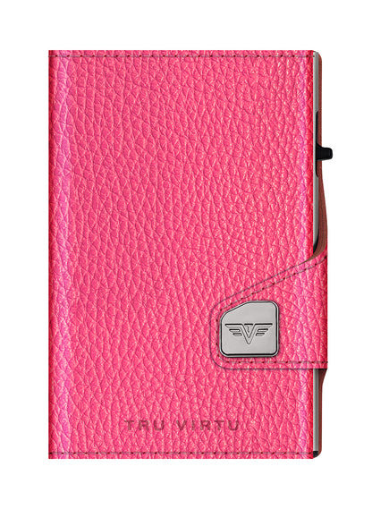 Wallet CLICK & SLIDE Riviera Orchidea/Silver