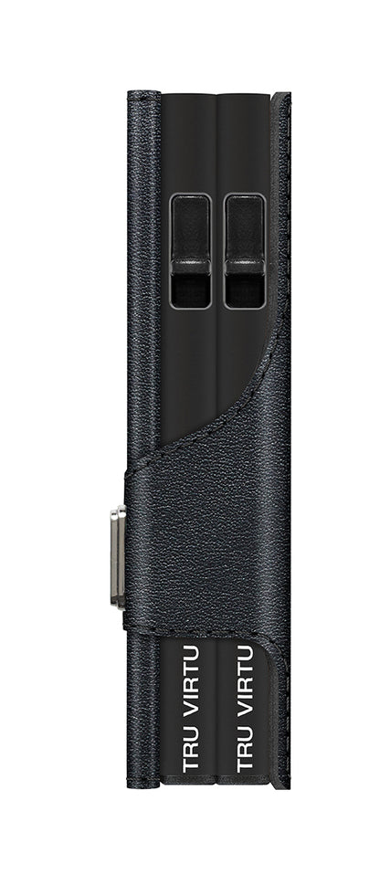 Doublewallet CLICK & SLIDE Nappa Black/Black