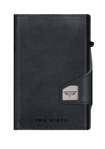 Doublewallet CLICK & SLIDE Nappa Black/Black