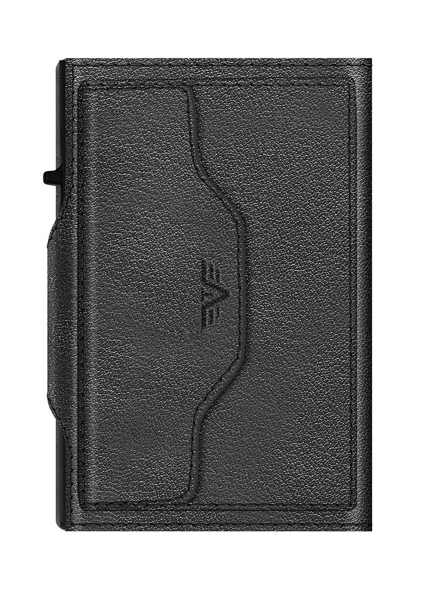 Wallet CLICK & SLIDE Coin Pocket Nappa Black/Black