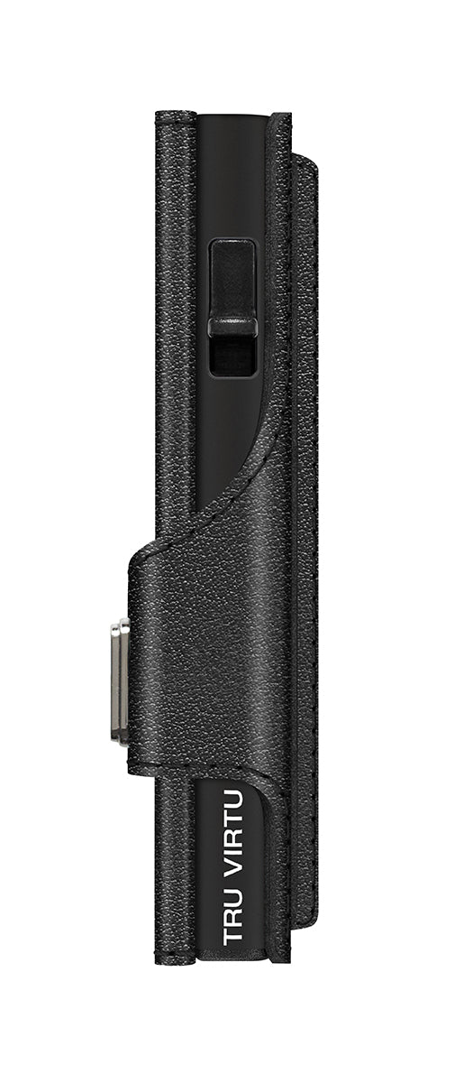 Wallet CLICK & SLIDE Coin Pocket Nappa Black/Black