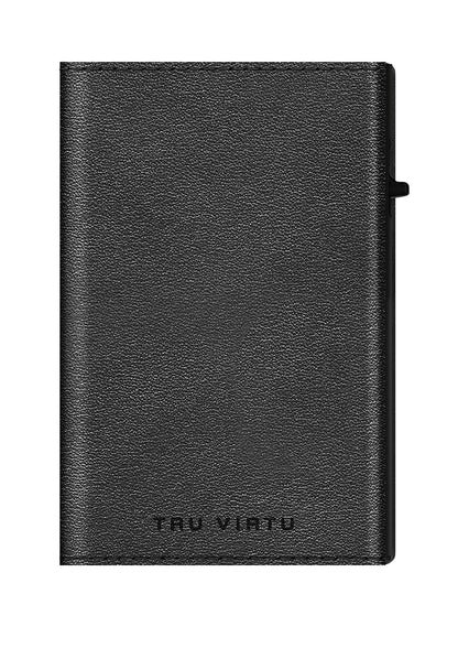 Wallet CLICK & SLIDE Sleek Nappa Black/Black