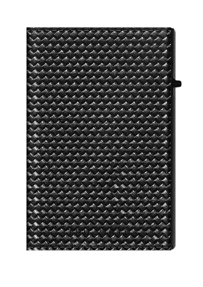 Wallet CLICK & SLIDE Sleek Diagonal Carbon Black/Black